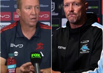 Chaos, pressure and a statement win — Trent Robinson speaks after Roosters’ stunning 34–22 comeback over the Sharks