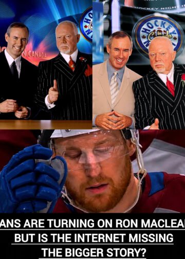 Have Hockey Fans Lost Faith in Ron MacLean? Users of the Internet Can’t Agree