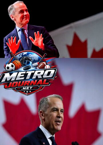 No one anticipated that Carney would bring up the Leafs today. He then dropped this line