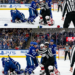 In a preseason bout, a Forward and Right Winger of the Leafs is taken down with a single punch!