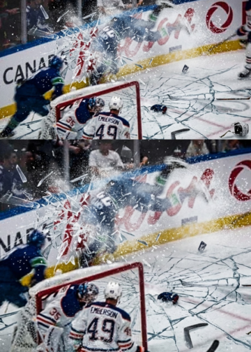 Filip Chytil was hurt in a collision with a referee in a terrifying scenario in Vancouver