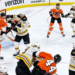 As the Flyers-Bruins game gets rough, Joseph Woll records a shutout