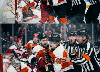 Trevor Zegras ended up in the penalty box for an incredible reason!