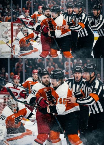 Trevor Zegras ended up in the penalty box for an incredible reason!