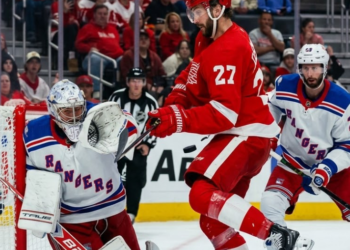 Dylan Garand merits a more in-depth look, along with additional comments from the Rangers’ triumph in Detroit