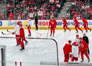 Dylan Larkin is scheduled to make a stressful comeback while waiting for a critical element, as the trade drama rumbles on