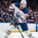 Among the Oilers’ Norris Trophy favorites early on is Evan Bouchard
