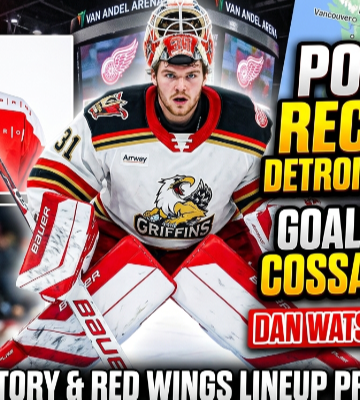 Michal Postava, a Griffins Goalie, Will Be Called Up By the Red Wings