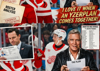 Yzerman’s efforts are evident in the Red Wings roster