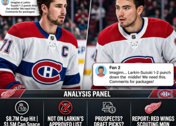 Montreal gets Dylan Larkin? The Canadiens are Faced With a Monumental Decisions